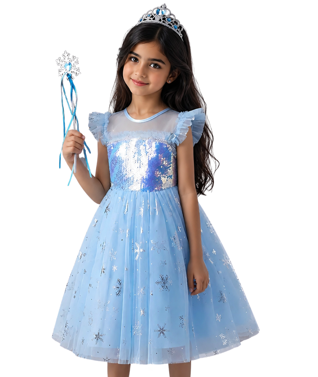 Princess Elsa Frozen Costume for Girls