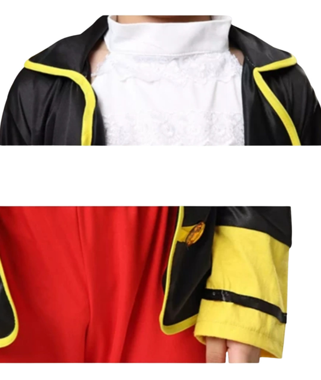 Boys Caribbean Captain Pirate Costume Cosplay For Halloween