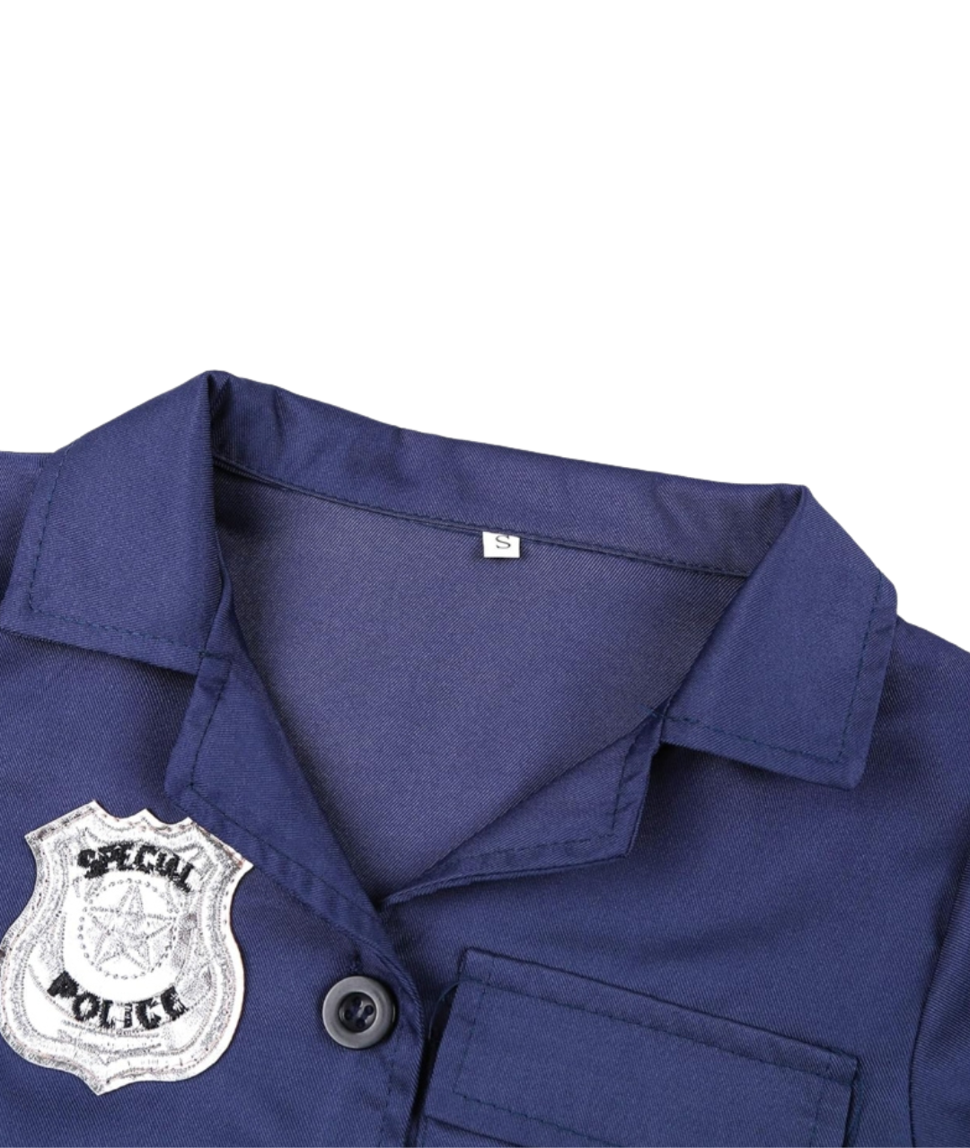 Girls Police Fancy Dress Costume