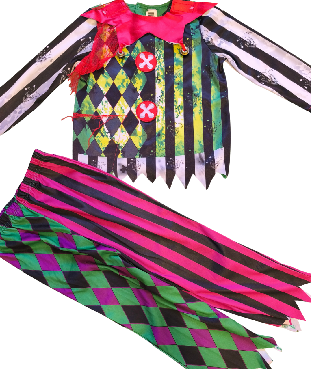 Halloween Scary Clown Costume
