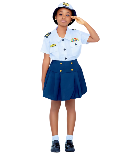 Captain's ship costume for Girls