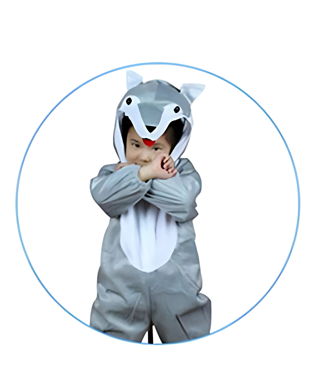 Kids Animal Cosplay Wolf Halloween Costume