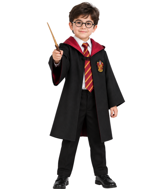 Harry Potter Robe Fancy costume with wand and Glasses