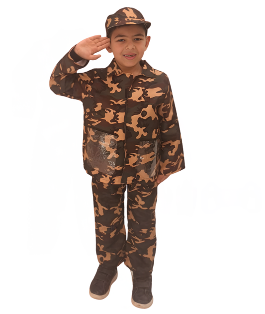 Military Army Soldier Fancy Suit Costume