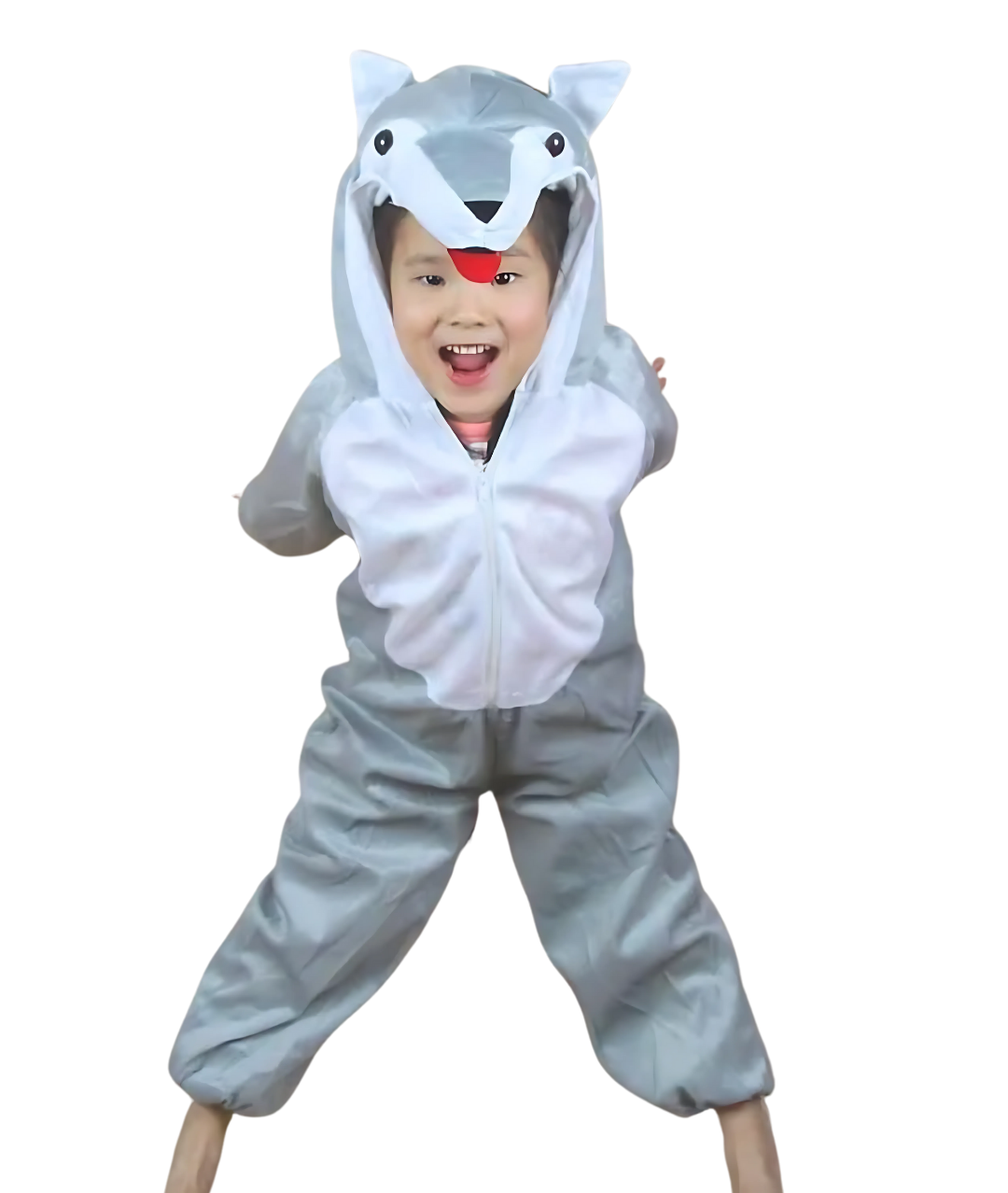 Kids Animal Cosplay Wolf Halloween Costume