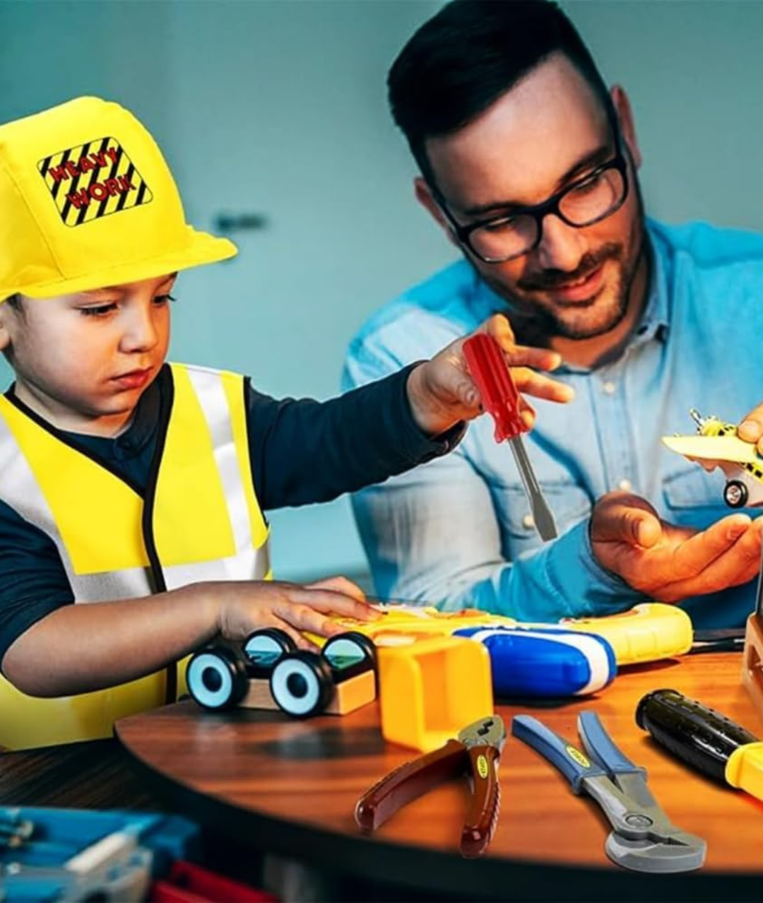 Construction Worker Costume For Kids Engineer Career Costume Cosplay for Kids