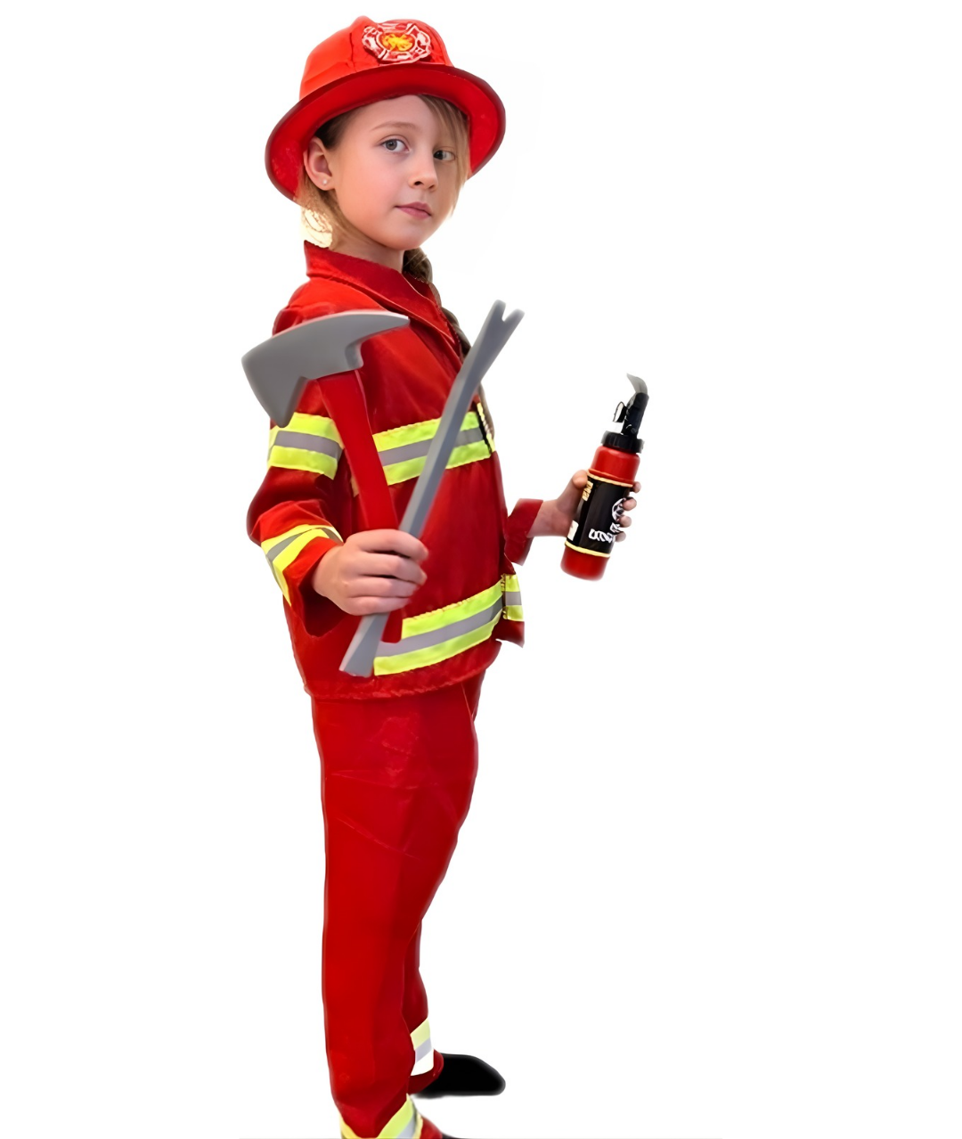 Kids Fireman With tools Fancy Costume