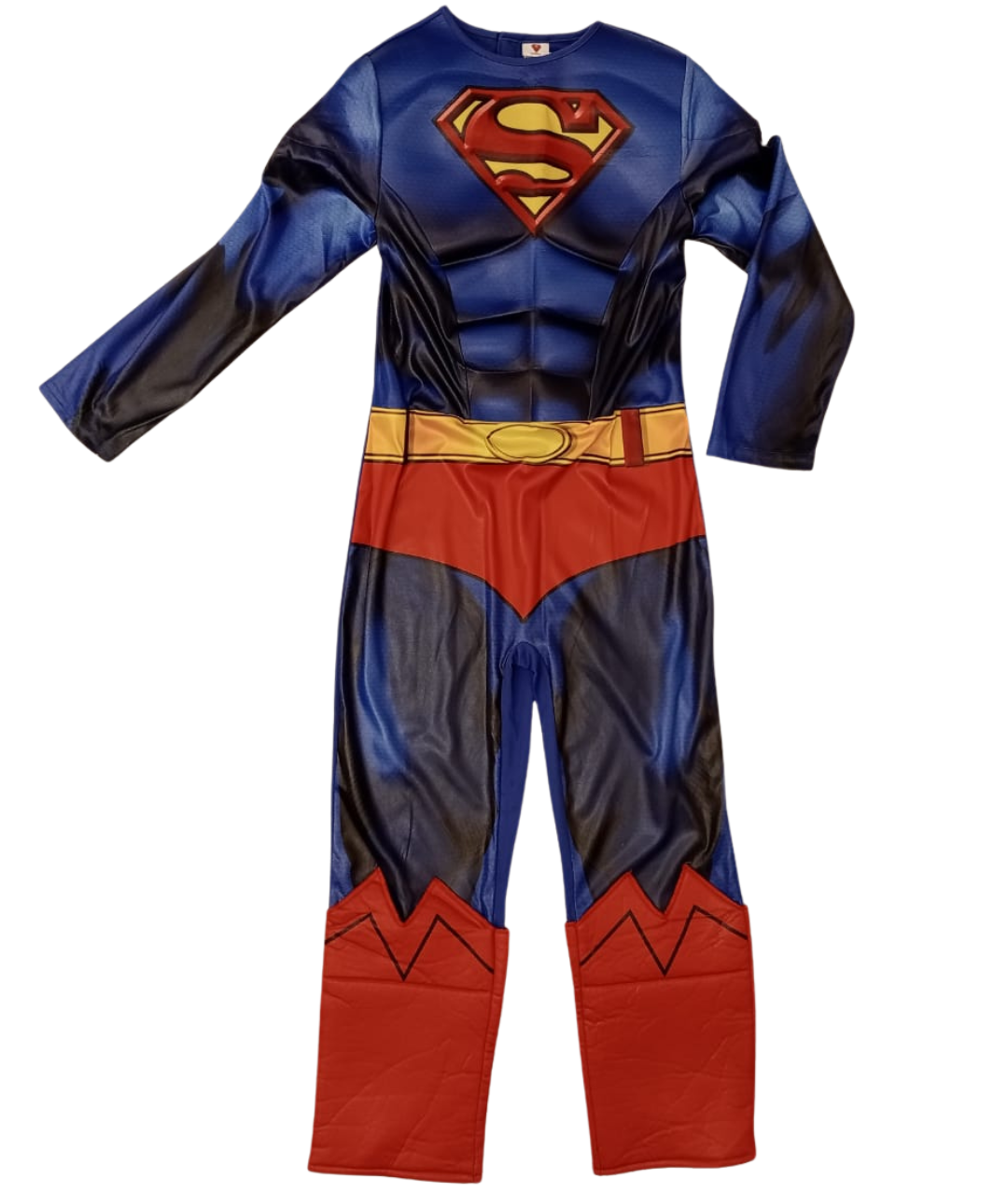 Kids Superman costume with muscle