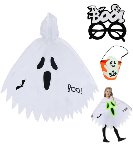 Scary ghost costume for kids
