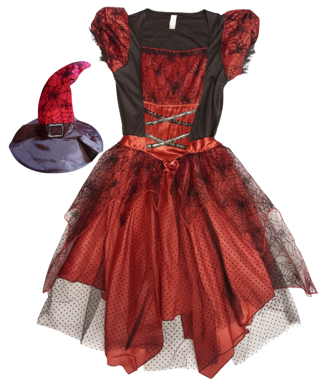 Women`s Witch Cosplay Costume Halloween Dress Suit