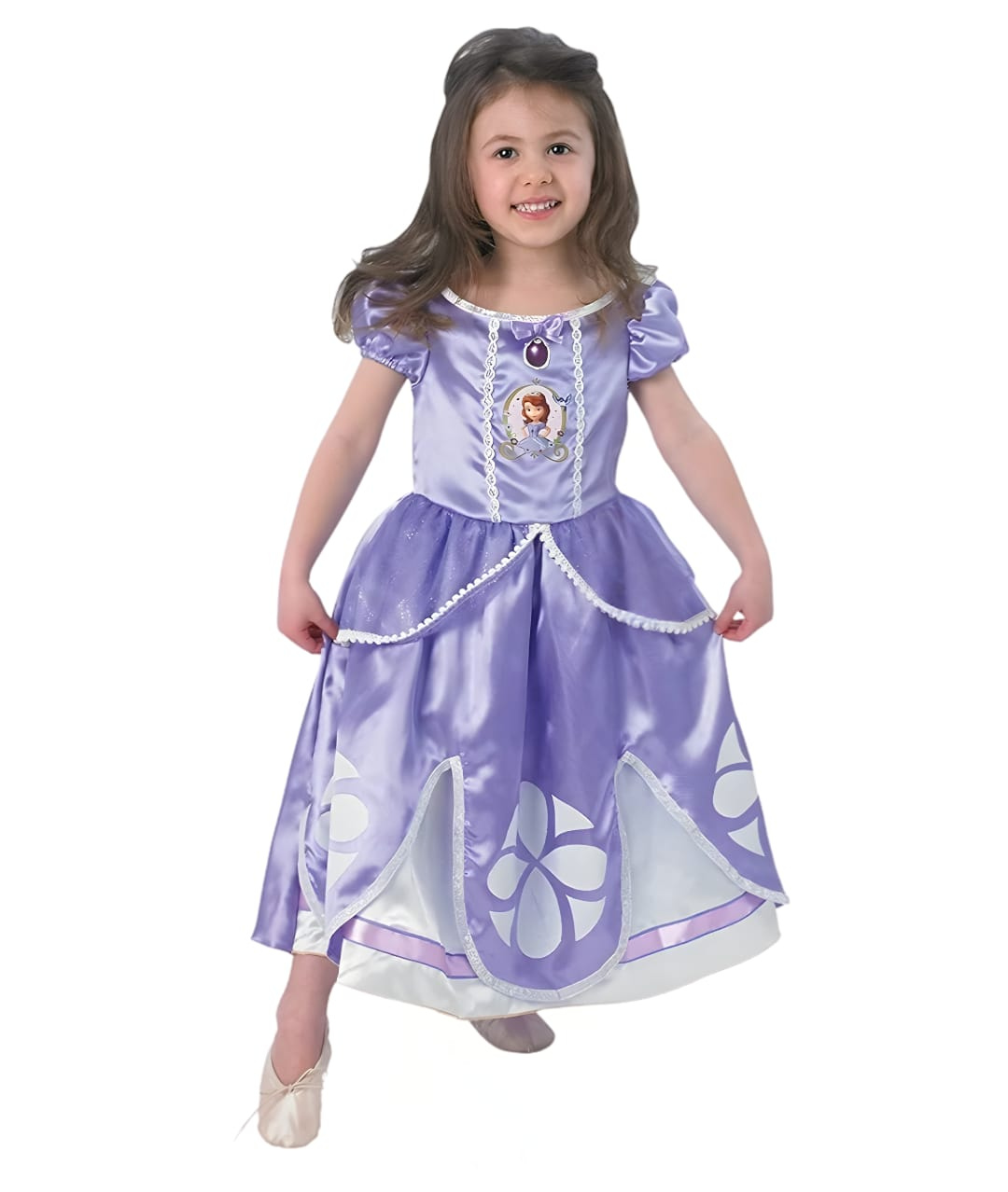 Girls Princess Sofia Dress Up Costume